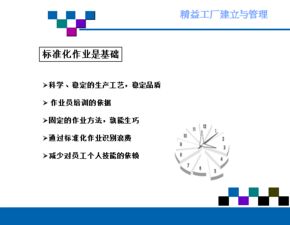 精益工厂的建立和管理 ppt